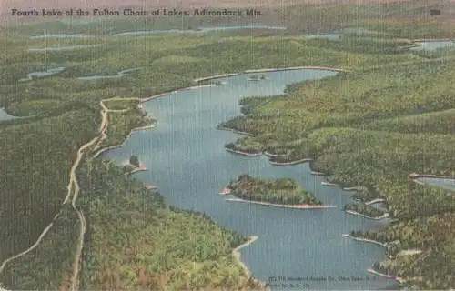USA - USA - Adirondack Mts. - Fulton Chain of Lakes - ca. 1935
