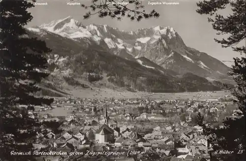 Garmisch-Partenkirchen - gegen Zugspitzgruppe
