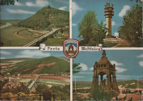 Porta Westfalica - mit 4 Bildern - 1961