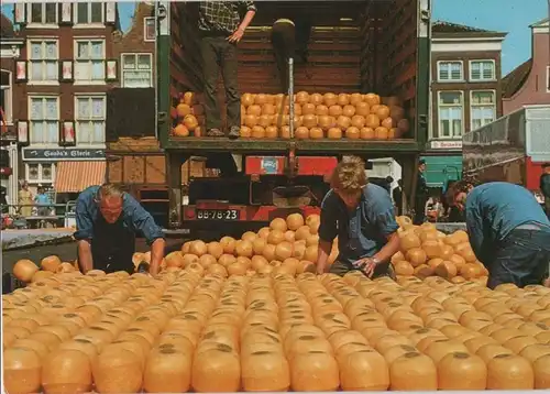 Niederlande - Niederlande - Alkmaar - Kaasmarkt - ca. 1980