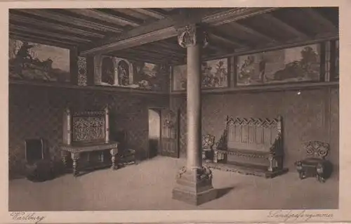 Eisenach - Wartburg - Landgrafenzimmer - ca. 1935