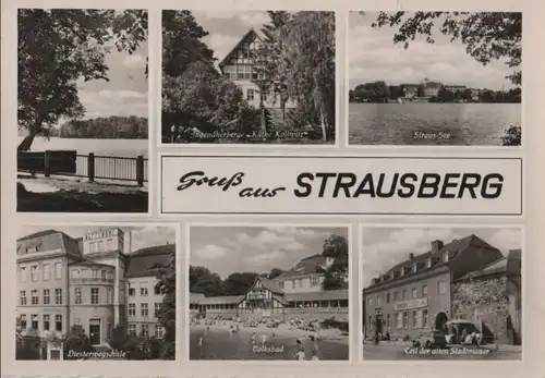 Strausberg - u.a. Straus-See - 1961
