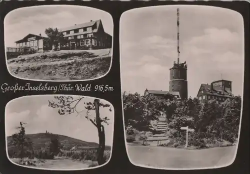 Inselsberg - 3 Teilbilder - 1963