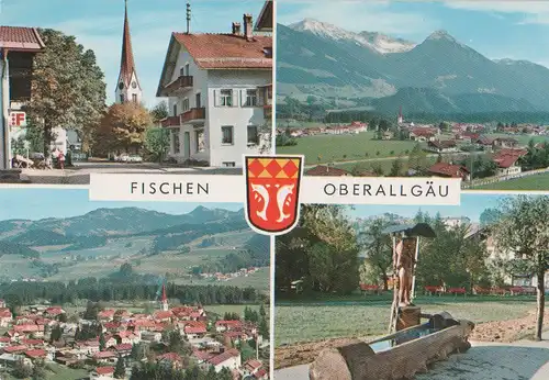 Fischen im Allgäu - mit 4 Bildern - ca. 1980