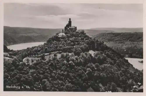Marksburg bei Braubach - 1955