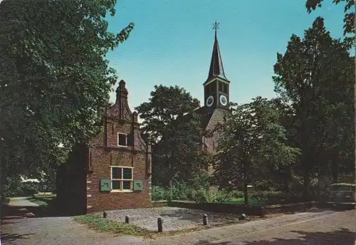 Niederlande - Niederlande - Schoorl - Kerk med Raadhuis - ca. 1975