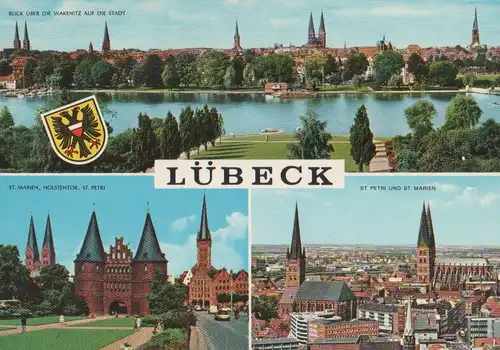Lübeck - u.a. St. Marien - 1974