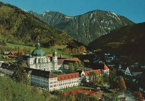 Kloster Ettal - gegen Estergebirge - 1980