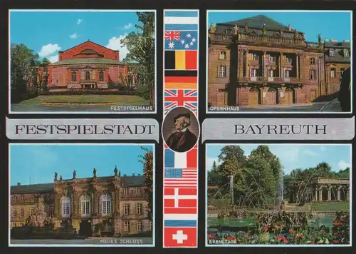 Bayreuth - u.a. Festspielhaus - ca. 1995