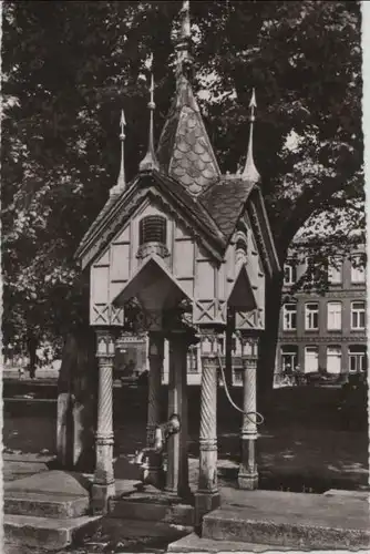 Friedrichstadt - Alte Pumpe am Markt - ca. 1960