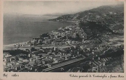 Italien - Italien - Ventimiglia - Veduta generale - ca. 1935