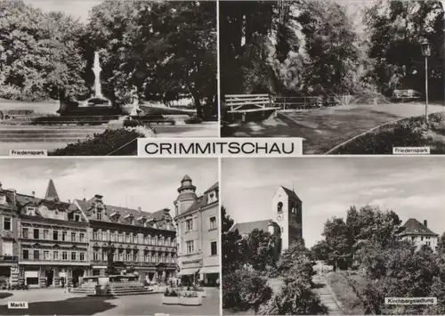 Crimmitschau - u.a. Kirchbergsiedlung - 1978