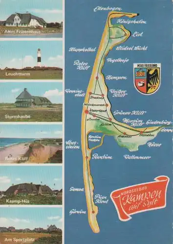 Kampen auf Sylt u.a. Sturmhaube - 1975