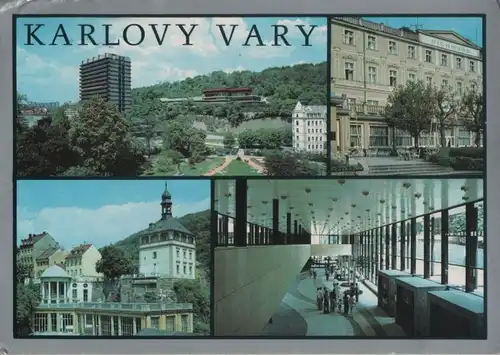 Tschechien - Tschechien - Karlovy Vary - Karlsbad - 4 Teilbilder - 1980