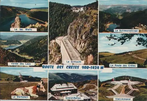 Frankreich - Frankreich - Route des Cretes - mit 8 Bildern - 1974