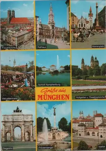 München - u.a. Viktualienmarkt - ca. 1980