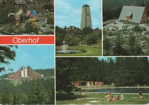 Oberhof - u.a. Luft- und Waldbad - ca. 1985