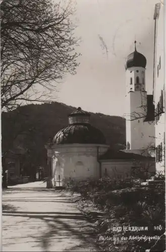 Bad Heilbrunn - Partie an der Adelheidsquelle - 1934