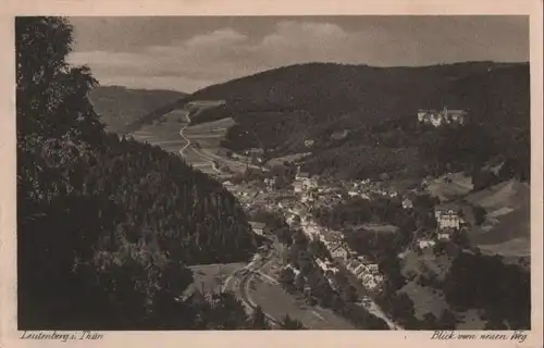 Leutenberg - Blick vom neuen Weg - 1936