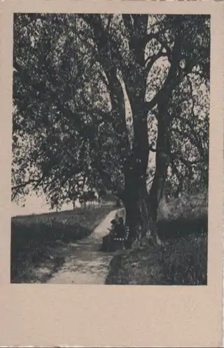 Rast unterm Baum - ca. 1955