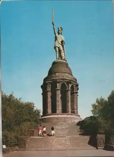 Hermannsdenkmal bei Hiddesen - am Denkmal gekauft - 1974