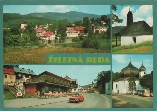 Tschechien - Tschechien - Zelezna Ruda - 4 Teilbilder - 1982