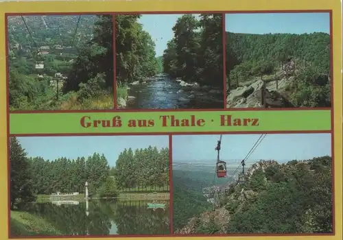 Thale - u.a. Seilschwebebahn - ca. 1985