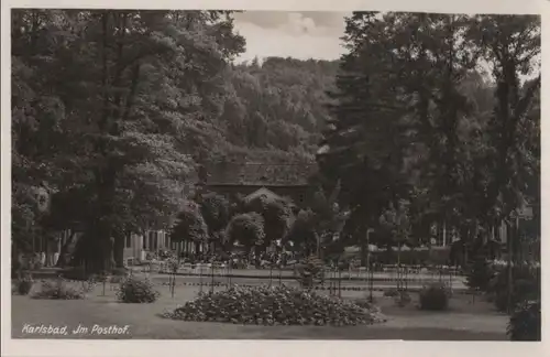 Karlsbad - Im Posthof - ca. 1955