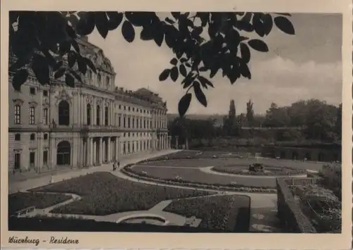 Würzburg - Residenz - 1956