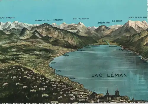 Schweiz - Schweiz - Lac Léman - ca. 1975