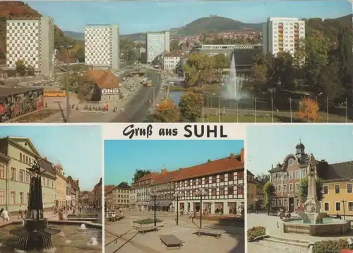 Suhl - u.a. Steinweg - ca. 1985