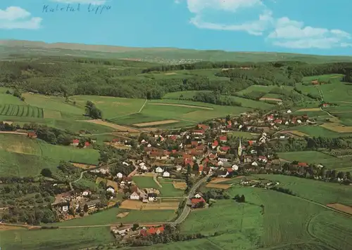 Kalletal - Luftbild Lüdenhausen - ca. 1980