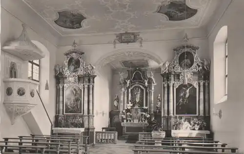 Walting - Gungolding - Katholische Pfarrkirche - ca. 1955