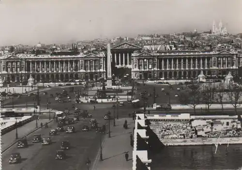 Frankreich - Frankreich - Paris - Place de la Concorde et butte Montmatre - ca. 1945