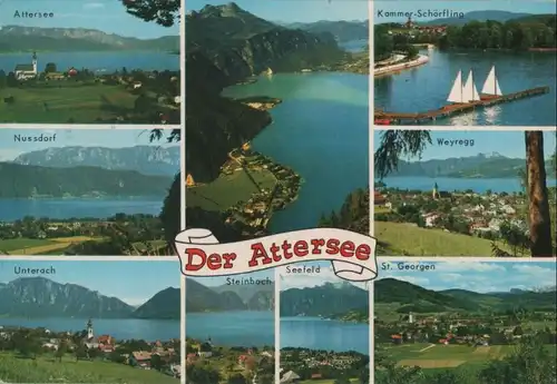 Österreich - Österreich - Attersee - u.a. St. Georgen - ca. 1985