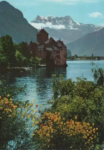 Schweiz - Schweiz - Montreux - Chateau de Chillon - 1965