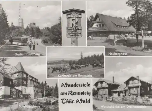 Brotterode - Rennsteig u.a. Schänke Dreiherrnstein - 1981