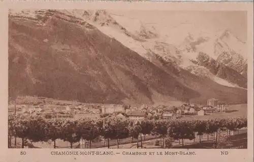 Frankreich - Frankreich - Chamonix-Mont-Blanc - Mont-Blanc - ca. 1935