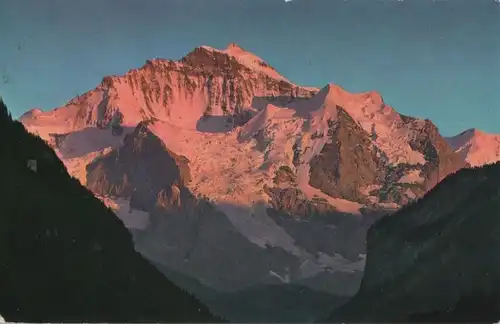 Schweiz - Jungfrau - Schweiz - Sonnenuntergang