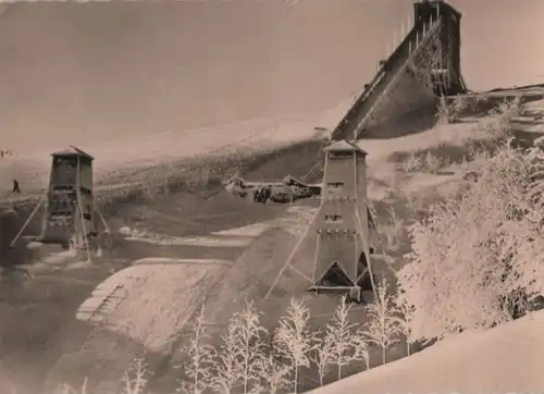 Oberwiesenthal - Sprungschanze - ca. 1960