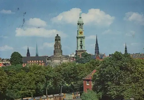 Hamburg - Michaeliskirche - 1960