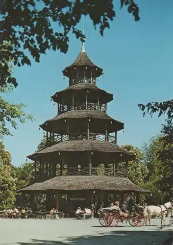 München - Der Chinesische Turm - 1983