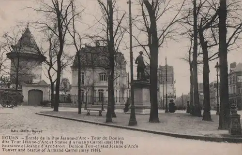 Frankreich - Frankreich - Rouen - Entree de la Rue Jeanne de Arc - ca. 1935