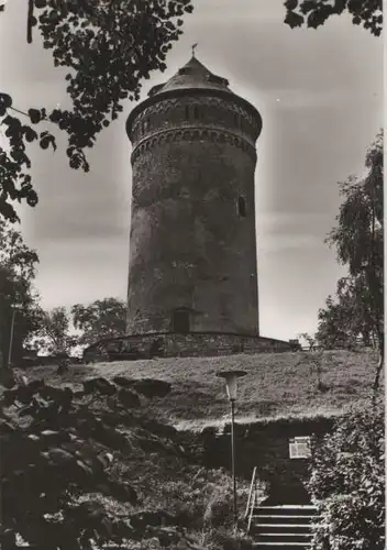 Gera - Turm der Schloßruine Osterstein - ca. 1980