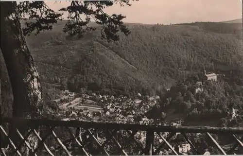 Schwarzburg - Blick vom Trippstein - 1958