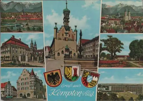 Kempten - 7 Teilbilder - 1970