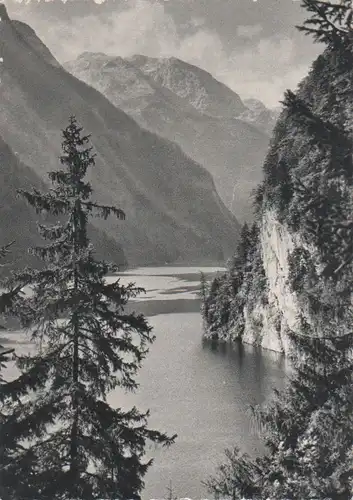Königssee - mit Funtenseetauern - ca. 1950