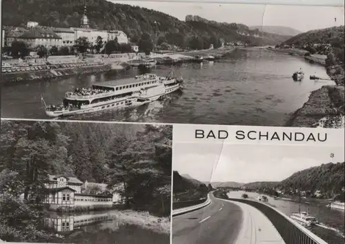 Bad Schandau - u.a. Neue Hochstraße - ca. 1980