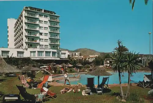 Spanien - Spanien - Torremolinos - Gran Hotel Nautilus y piscina - ca. 1980