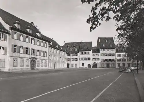 Schweiz - Schweiz - Basel - Münsterplatz - ca. 1955